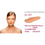 Dermacol Make Up Fondöten 209 Uzun Süre Kalıcı, Tam Kapatıcı Likit Fondöten Spf 30 Dermacol fondöten, su geçirmez fondöten, yüksek kapatıcılık makyaj, uzun süre kalıcı fondöten,dövme kapatıcı fondöten - 209 - very light beige with peach undertone