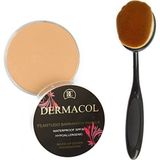 Dermacol Porselen Kapatıcı Fondöten & Fırça Seri-3 Koyu Ton - TEN TONU