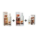 Dermaderm Argan 300 ml Şampuan + Argan Yağı Özlü 500 ml Saç Kremi + Argan Özlü Saç Bakım Sütü