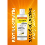 DermaDerm Biotin Ve Keratin Saç Dökülmesine Karşı Hızlı Sac Uzatan Dolgunlaştırıcı Onarıcı Besleyici Şampuan
