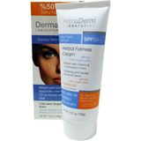 Dermaderm Bitkisel Cilt Beyazlatıcı Gündüz Kremi 100 gr Leke Karşıtı Etkili Unisex Kullanım