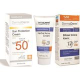 Dermaderm Bitkisel Kremi + Dermaderm Güneş Kremi Spf 50+
