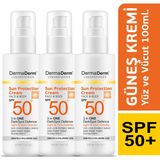 Dermaderm Leke Karşıtı Spf 50+ Yüz ve Vücut Güneş Kremi 100ML