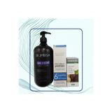 Dermaderm Mavi saç serumu+ Keratin Sampuan + Saç bakım yağı