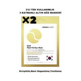 Dermal 2x4 gr Altın Göz Maskesi