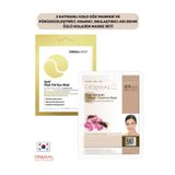 Dermal 3 Katmanlı Gold Göz Maskesi ve Pürüzsüzleştirici, Onarıcı, Sıkılaştırıcı Arı Zehri Özlü Kolajen Mask