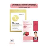 Dermal 3 Katmanlı Gold Göz Maskesi ve Yenileyici, Nemlendirici, Besleyici Barbados Kirazı Özlü Kolajen Mask