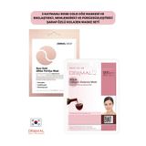Dermal 3 Katmanlı Rose Gold Göz Maskesi ve Sıkılaştırıcı, Nemlendirici Ve Pürüzsüzleştirici Şarap Özlü Kola