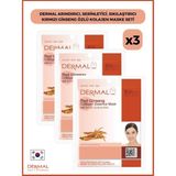 Dermal 3x23 gr Kırmızı Ginseng Özlü Kolajen Maskesi