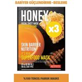 Dermal 3x25 gr Bal It's Real Super Gıda Yüz Maskesi