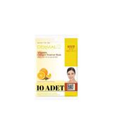 Dermal Aydınlatıcı Sıkılaştırıcı Arındırıcı Vitamin Özlü 10'lu Yüz Maskesi - Beyaz