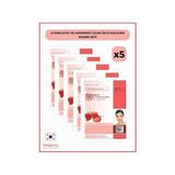 Dermal Aydınlatıcı ve Arındırıcı Çilek Özlü Kolajen Maske 23GR 5 Adet - Option-1