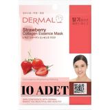 Dermal Aydınlatıcı ve Arındırıcı Çilek Özlü Maske X10 Adet