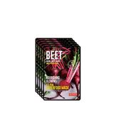 Dermal Beet Besleyici Ve Canlandırıcı 5'li Pancar Yüz Maskesi 5 X 25 Gr - Beyaz