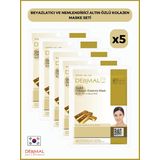 Dermal Beyazlatıcı Ve Nemlendirici Altin Özlü Kolajen Maske 23 Gr 5 Adet