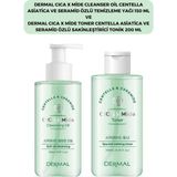 Dermal Cıca x Mide Centella Asiatica Özlü Temizleme Yağı ve Tonik 200 ml Yatıştırıcı Etki Tüm Cilt Tipleri İçin