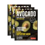 Dermal Düzenleyici ve Besleyici 3x25 gr Avokado Maskesi