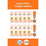 Dermal Nemlendirici, Sıkılaştırıcı ve Aydınlatıcı Kayısı Özlü Maske X10 Adet - 6