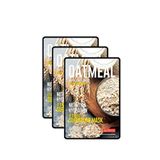 Dermal Oatmeal Facial Sheet Mask Besleyici Ve Nemlendirici Yulaf Yüz Maskesi 3'lü Set 25 Gr - Beyaz