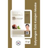 Dermal Salyangoz Özlü Kollajen Maske 23 gr Besleyici ve Nemlendirici Tüm Cilt Tipleri İçin - 9