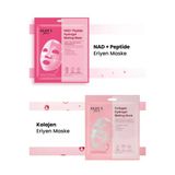 Dermal Seoul Face Nad+ Peptid Hidrojel Nemlendirici Eriyen Maske Ve Kolajen Eriyen Maske Set