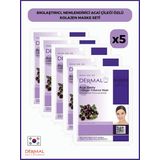Dermal Sıkılaştırıcı, Nemlendirici Acai Çileği Özlü Kollajen Maske 23 Gr 5 Adet