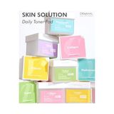 Dermal Vitamin Glow Toner Pad, Canlandırıcı ve Aydınlatıcı Işıltı Etkili Tonik Pedi, 12 Adet