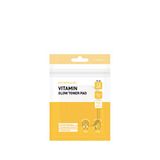 Dermal Vitamin Glow Toner Pad Canlandırıcı Ve Aydınlatıcı Işıltı Tonik Ped 12 Adet - Beyaz