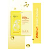Dermal Vitamin Hydrojel Şeffaflaşan Eriyen Yüz Maskesi 34 gr Nemlendirici Özellikli Kore Maskesi