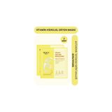Dermal Vitamin Hydrojel Şeffaflaşan Kore Yüz Maskesi Nemlendirici Eriyen Maske 34 gr. 2 Adet