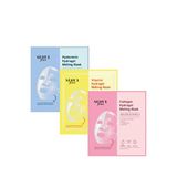 Dermal Vitamin Kolajen Hiyalüronik Asit Özlü Hydrojel Şeffaflaşan Eriyen 3^lü Yüz Maskesi 34 Gr - Sarı