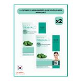 Dermal Yatıştırıcı ve Nemlendirici Aloe Özlü Kolajen Maske Seti 2 Adet