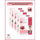 Dermal Yenileyici, Nemlendirici, Besleyici Barbados Kirazı Özlü Kolajen Maske 23Gr 5 Adet