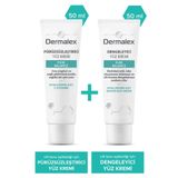 dermalex Pure Balance Pürüzsüzleştirici & Dengeleyici Nemlendirici Yüz Krem Seti 50 ml - 2 Adet