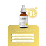 Dermaluire Aydınlatıcı, Ton Eşitleyici, Leke Karşıtı Vitamin C Serum 30ml ( Ferulik Asit, Hyaluronik Asit )