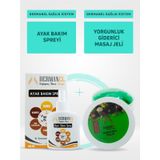 Dermanel Ayak Bakım Spreyi 100 ML + Dermanel Masaj Jeli 250 G