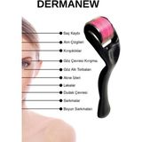 Dermanew 540 İğneli Titanyum Dermaroller ile Cilt Leke Yüz Yenileme ve Saç Masajı