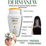 DermaNew Hair DermaNew Dökülme Karşıtı Şampuan Sülfatsız 300 ml Kadın - Erkek İçerik ile Saç Uzatıcı Etki