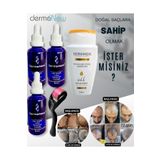 dermanew hair Sac Bakimi Sac Serum Ve Yagi - Sac Bakım Yağı - Saç Cıkartıcı Serum - 3 Adet Serum Roller Şampuan