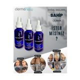 dermanew hair Saç çıkarıcı Serum - saç bakım Yagi - Saç Gürleştirici Serum - Saç çıkarıcı Serum - 3 Adet