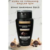 dermanew hair Siyah Sarımsak Özlü Şampuan - YAĞLI SAÇLAR İÇİN - Dökülen Saçlara Güçlendirici Bakım