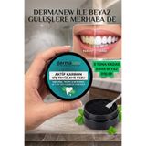 dermanew Natural Teeth Whitening Aktif Karbon Diş Temizleme Tozu ile Bembeyaz Gülüşler!