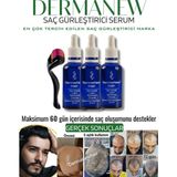 Dermanew Vegan Saç Bakımı Losyon 50 ml Bambu Malzemeli Dökülmeye Karşı Etkili Serum
