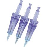 Dermapen Uyumlu Soketli Mavi Kalıcı Makyaj Iğnesi 1 Pin 10 'lu