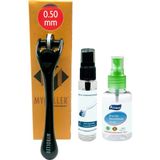 Dermaroller 0.50 mm Titanyum 180 Iğneli Ince Başlıklı Derma Roller