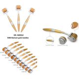 Dermaroller 540 Iğneli Titanyum Gold Derma ROLLER-DR.NEEDLE-0,75MM