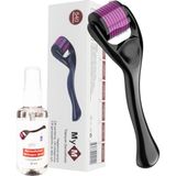 Dermaroller Titanyum 540 Iğne 1.00MM Saç Yüz Vücut Için Orijinal Derma Roller Seti Maske Hediye