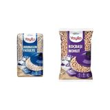 Dermason Fasulye 1 kg ve Yayla Koçbaşı Nohut 9 mm (1 Kg) - 0,01 g