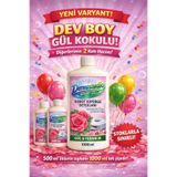 Dermastudio Gül Kokulu Romantik Robot Süpürge Yüzey Sıvısı,Robot Süpürge Deterjanı Mop Sıvısı 1000 Ml Dev Boy