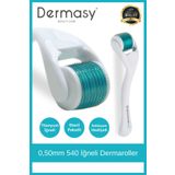 Dermasy Beauty Care 0,50mm 540 Iğneli Saç Ve Cilt Bakım Dermaroller - Orijinal Titanyum Iğneli - Solüsyon Hediyeli